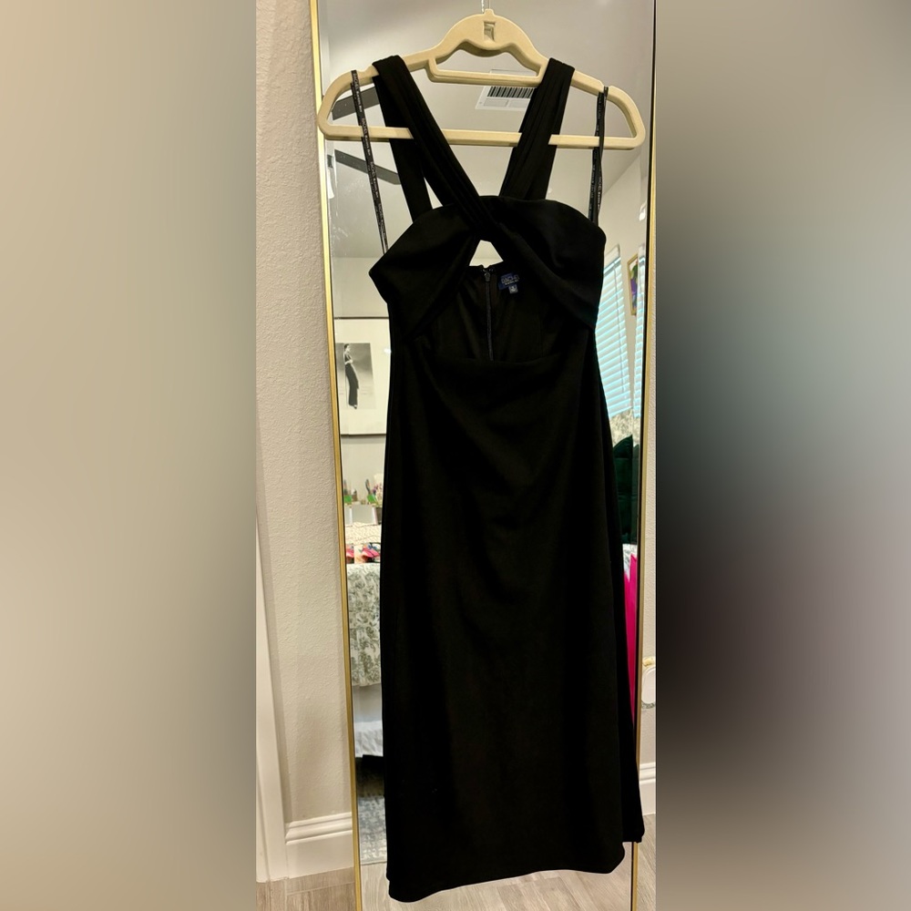 Rachel Zoe black sheath dress